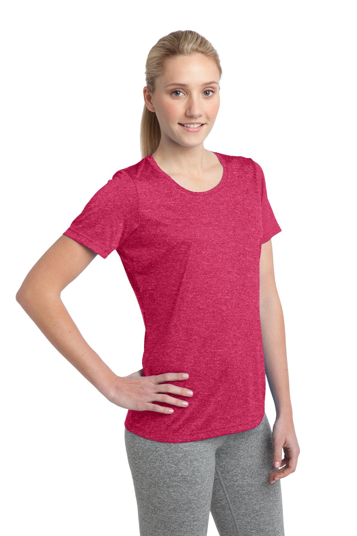 Sport-Tek LST360 Pink Raspberry Heather