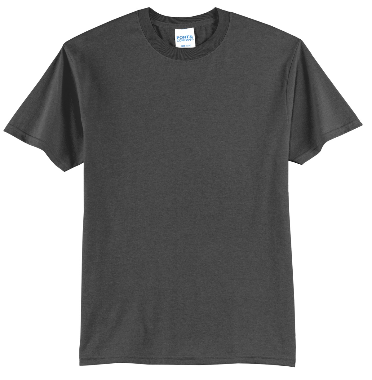 Port & Company Unisex Core Blend Tee Pc55 Charcoal | Jiffy