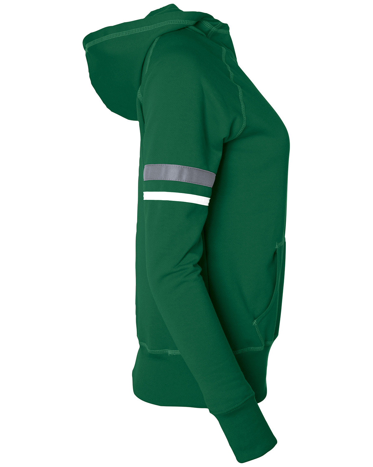 Augusta Sportswear 5440 Dark Green / White / Graphite