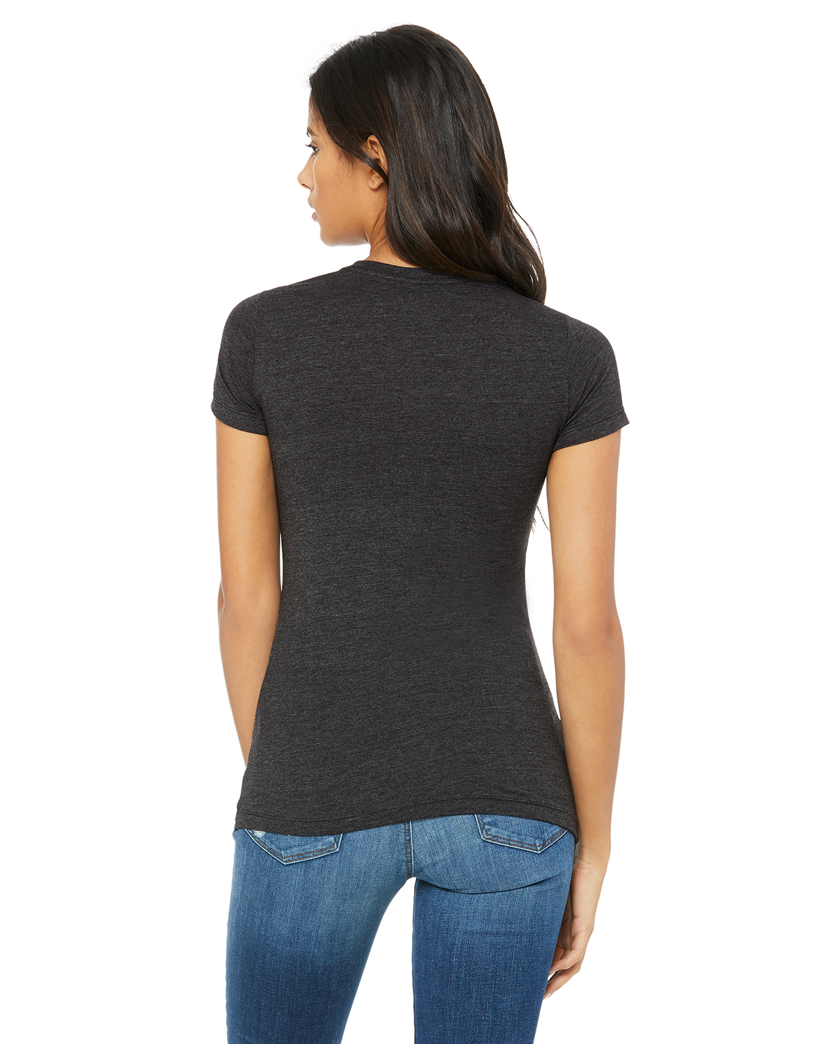 Bella + Canvas 6004 Heather Dark Gray