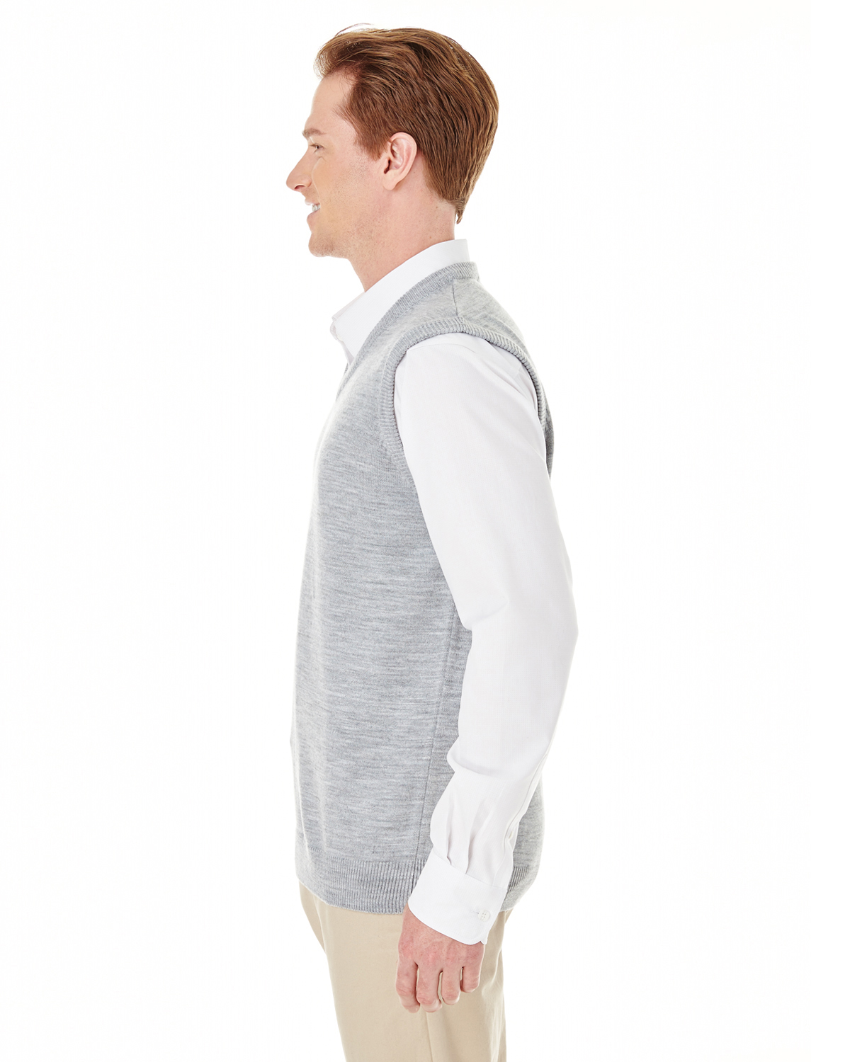 Harriton M415 Gray Heather