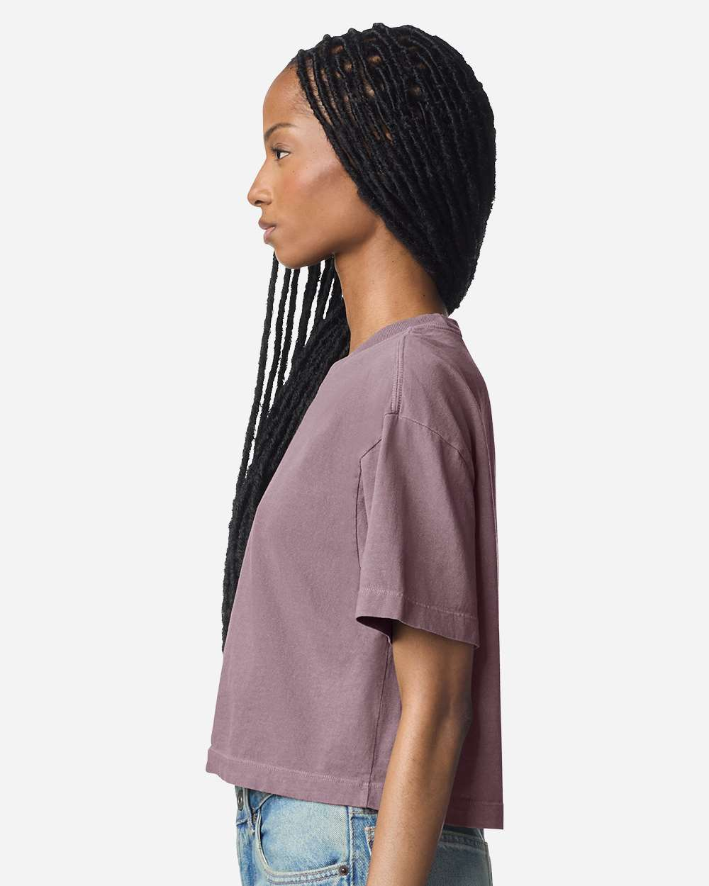 American Apparel 1302GD Faded Smokey Violet