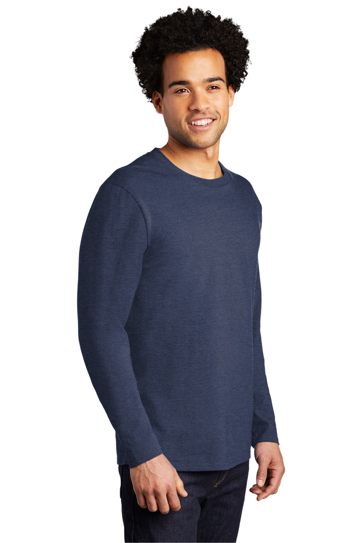 Port & Company PC600LS Team Navy Heather
