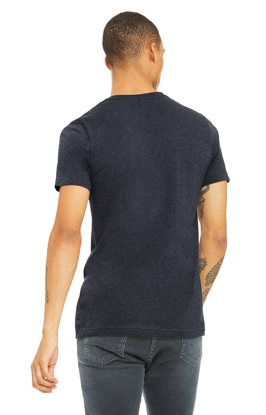 Bella + Canvas 3880 Heather Navy