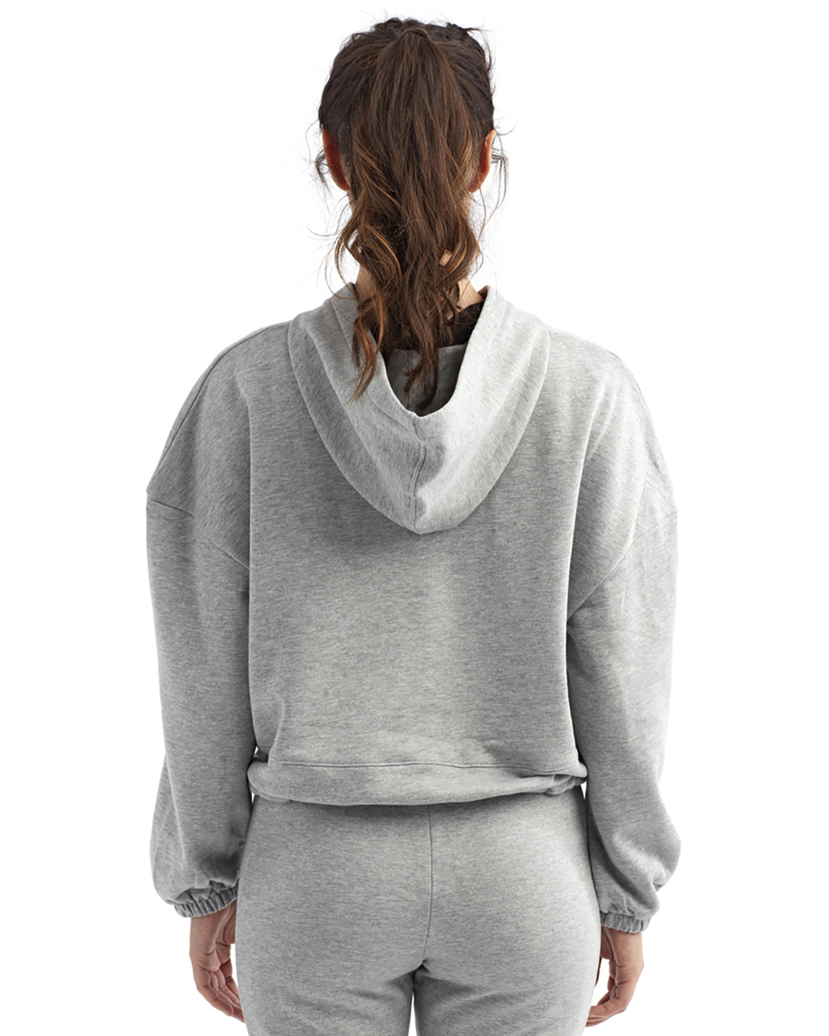スウェット・トレーナー 3 TAP Thanks Daily Crop Sweat Shirt (5color) Best-Dey-of-The-Week-ASH-CROP-