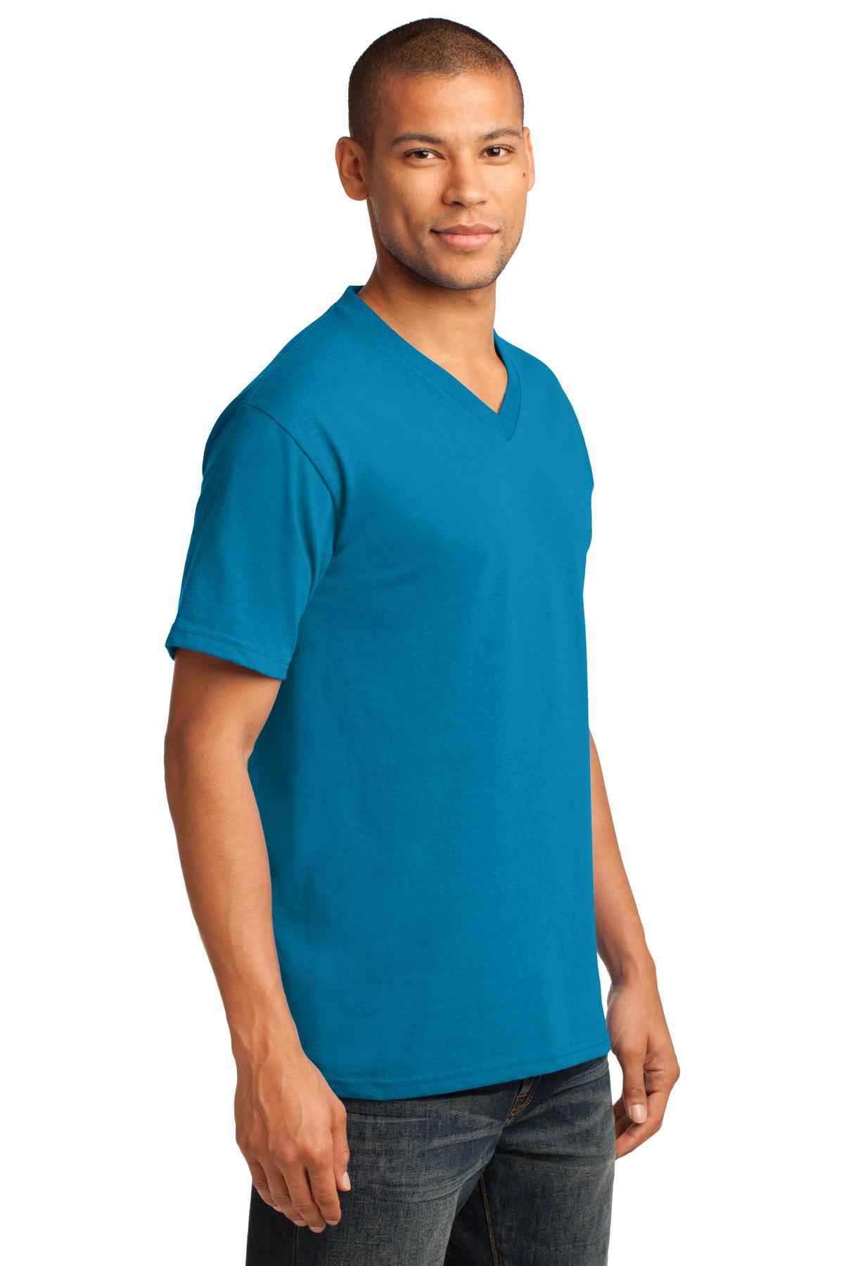 Port & Company PC54V Neon Blue