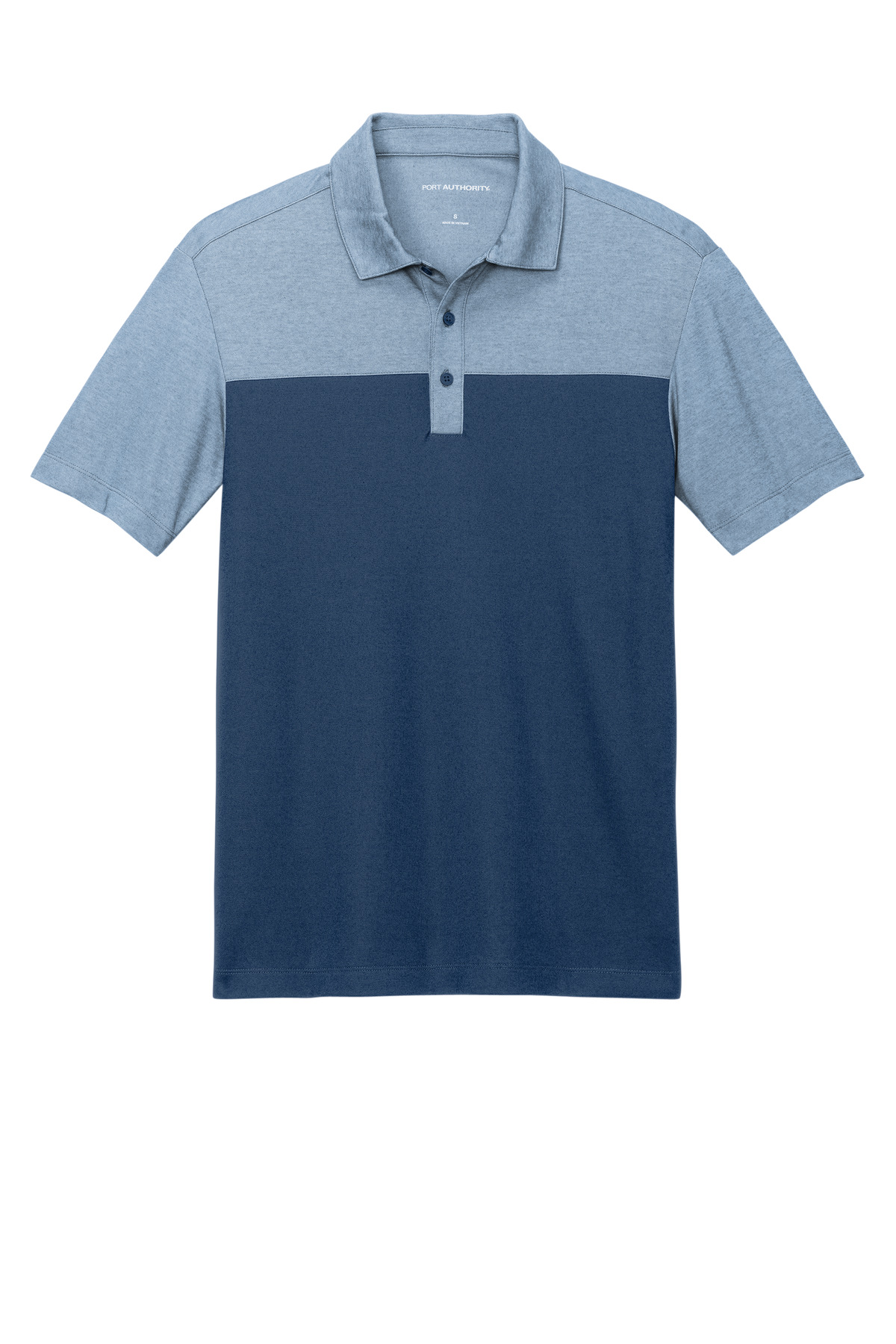 Port Authority K831 Aegean Blue/ Aegean Blue Heather