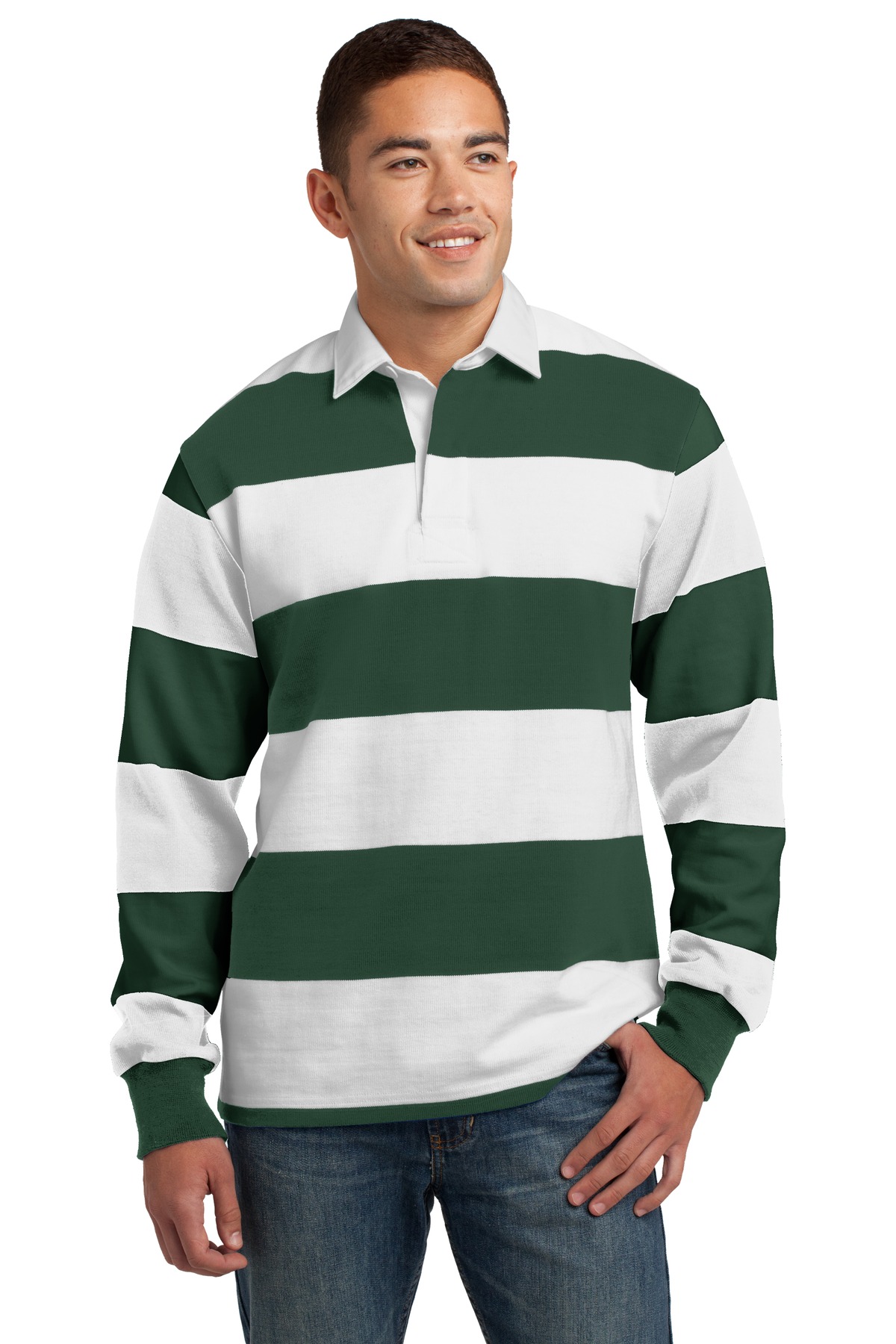Sport tek long sleeve polo sales