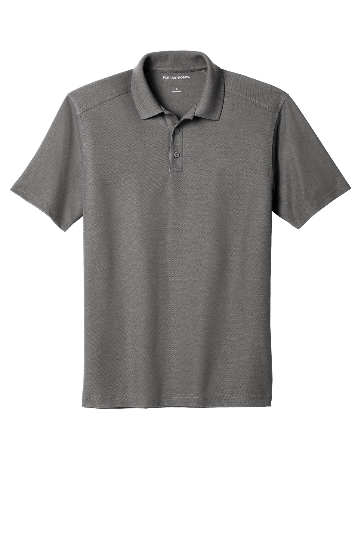 Port Authority Ez Performance Pique Polo K600 Sterling Gray