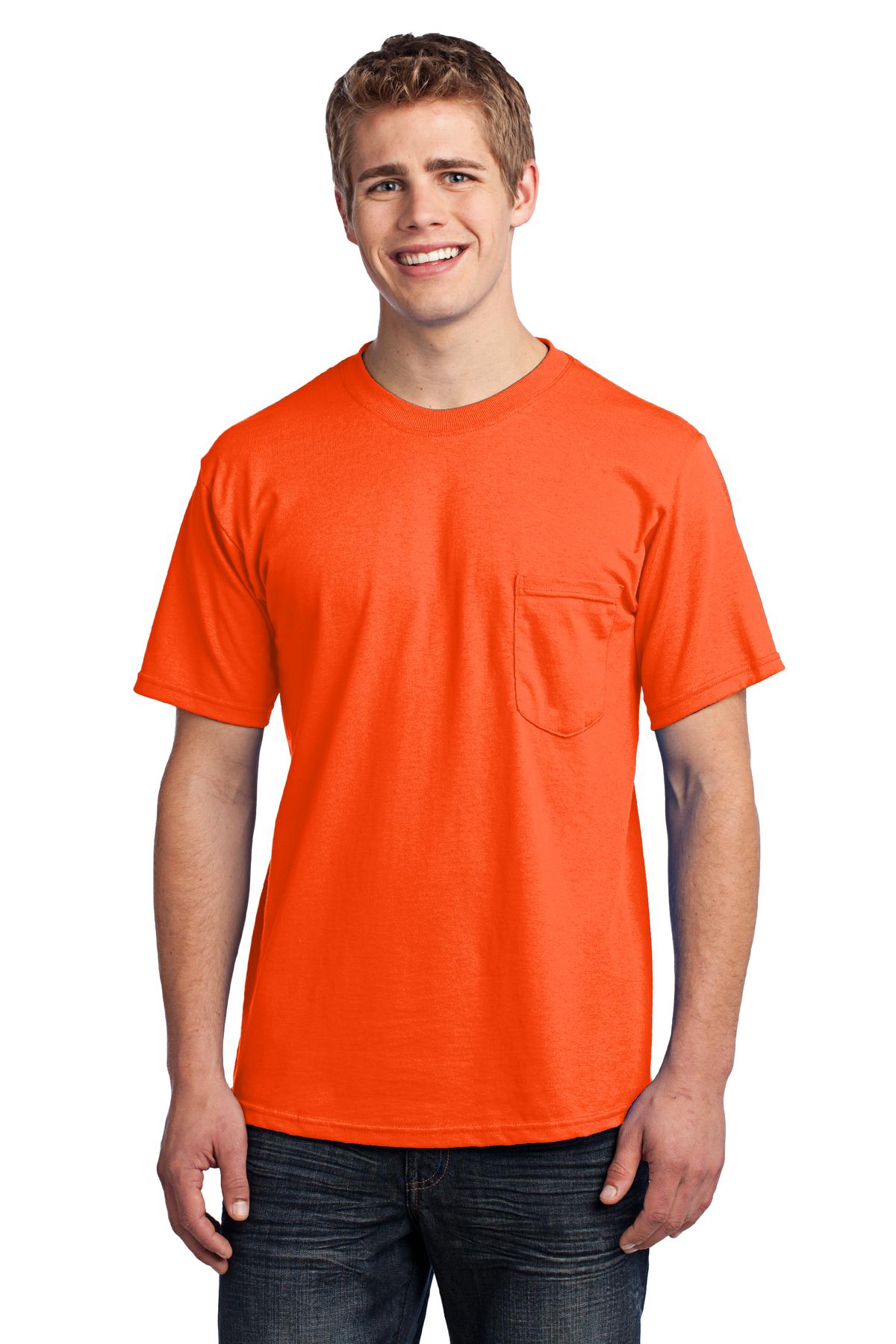 Port & Company USA100P Safety Orange