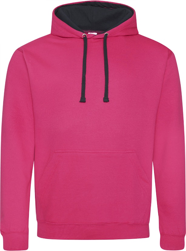 Just Hoods By AWDis JHA003 Hot Pink / Frn Navy