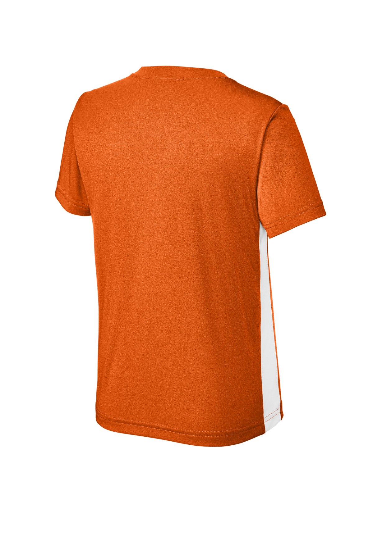 Sport-Tek YST101 Deep Orange/ White