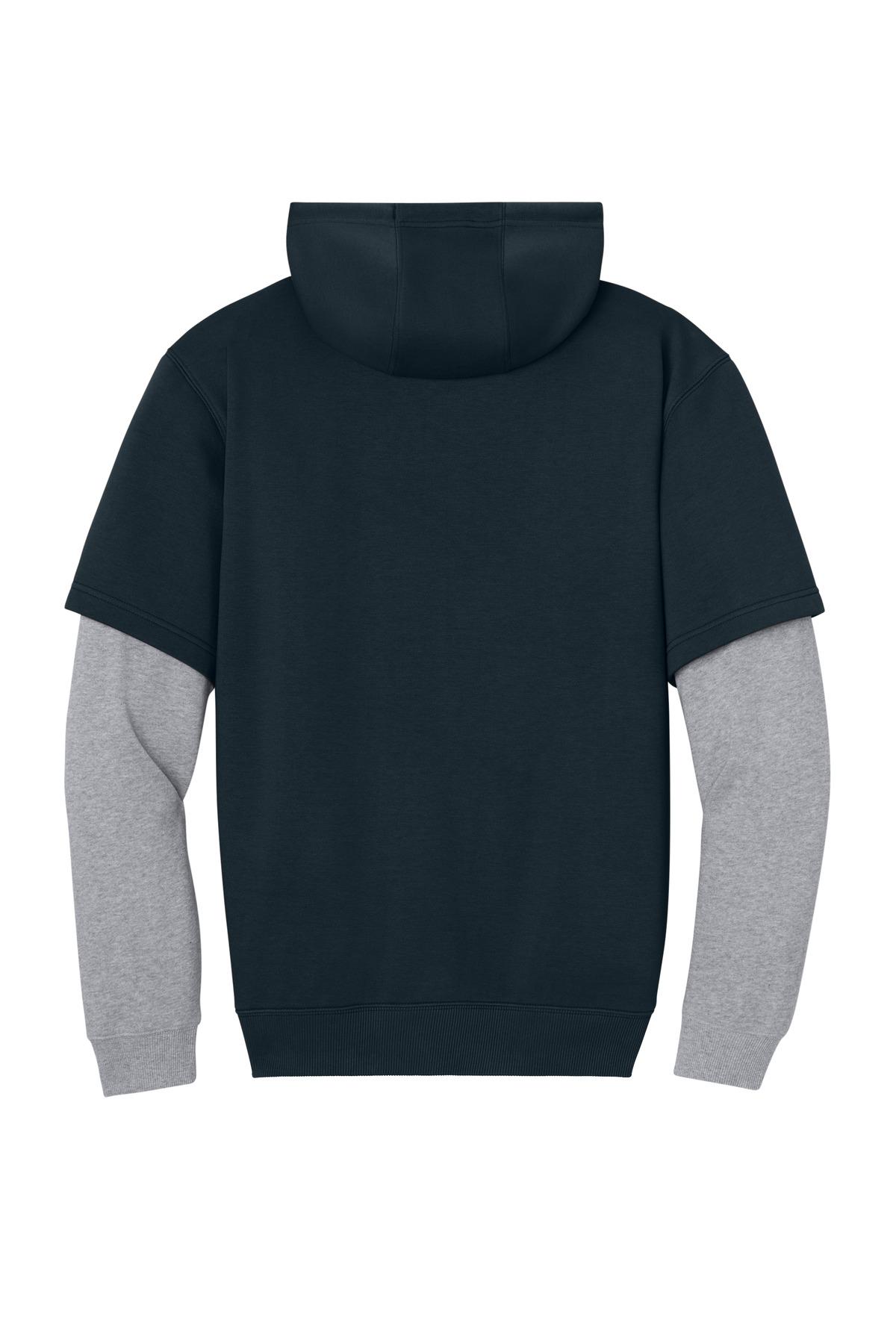 CornerStone CSF632 Navy / Heather Gray