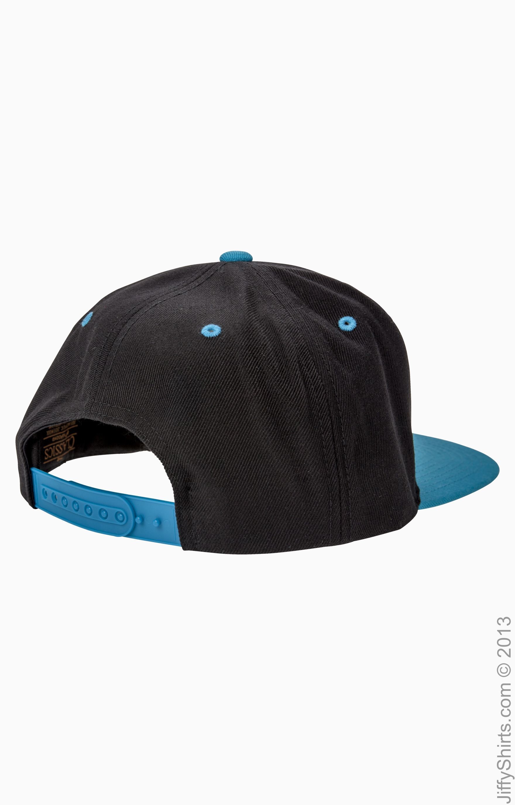 Yupoong 6089 Black / Teal