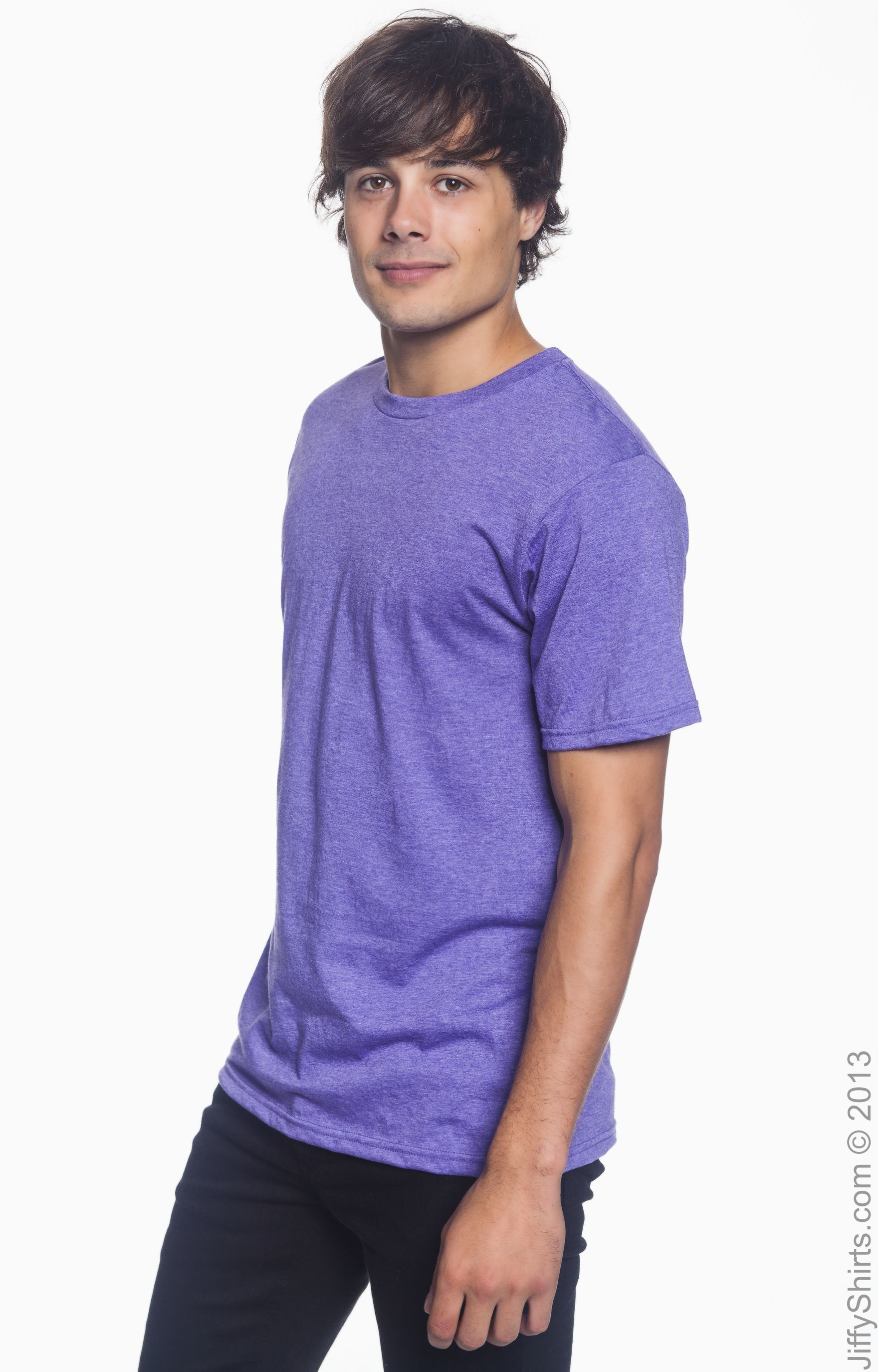 Gildan 980 Heather Purple