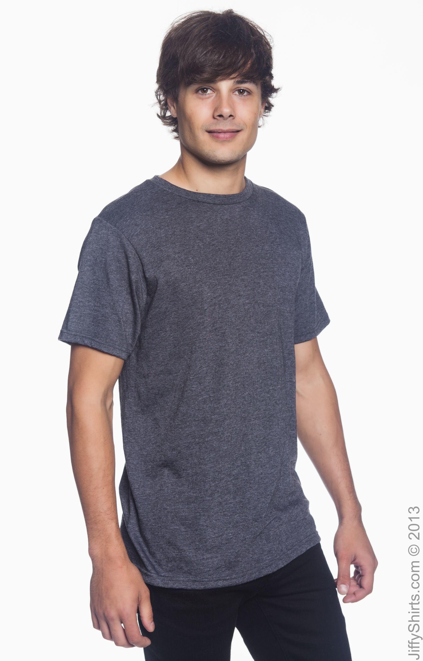 Gildan 980 Heather Dark Gray