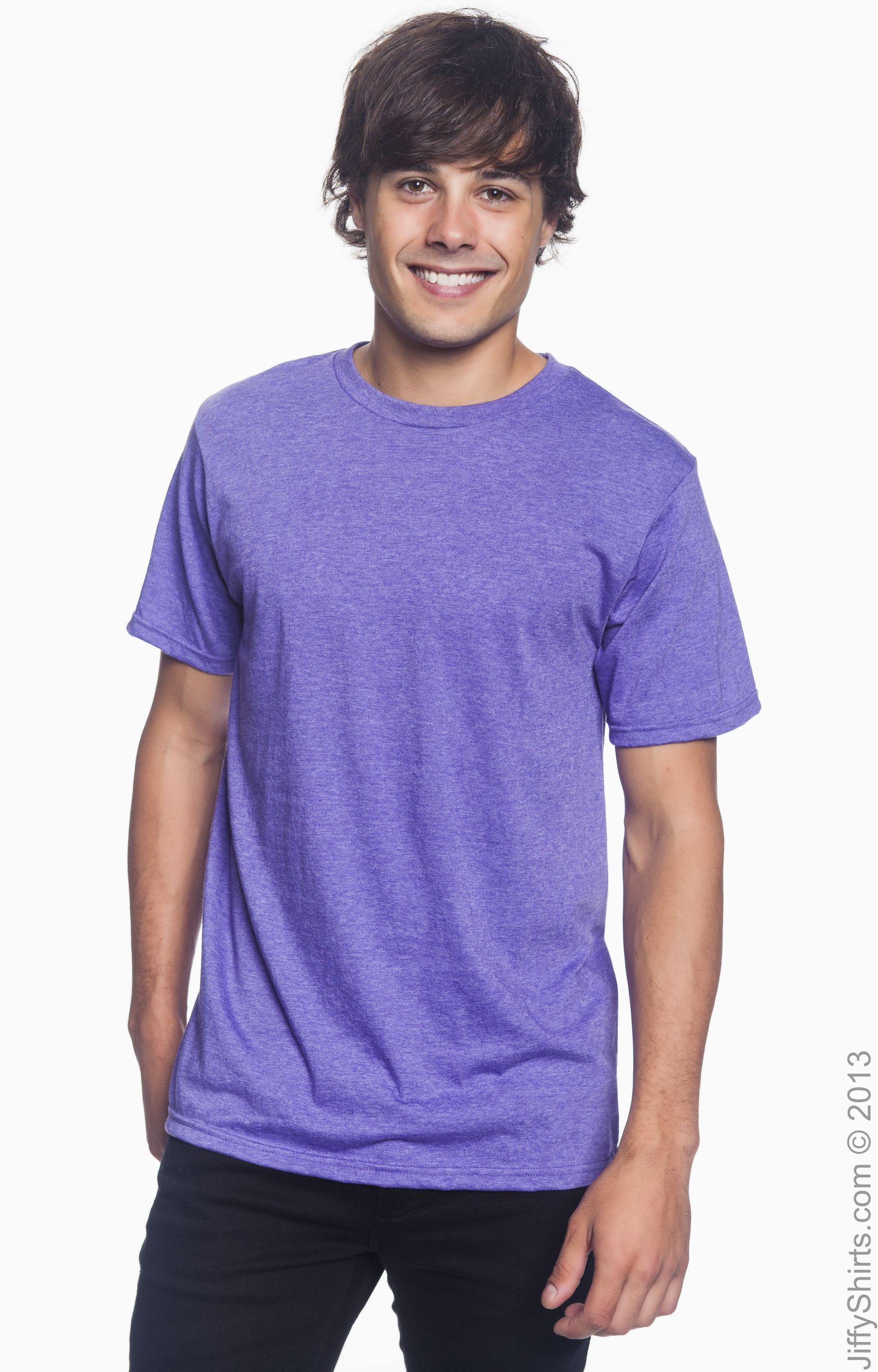Gildan 980 Heather Purple