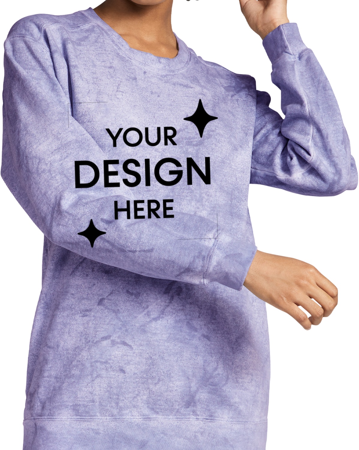 Unisex Color Blast Crewneck