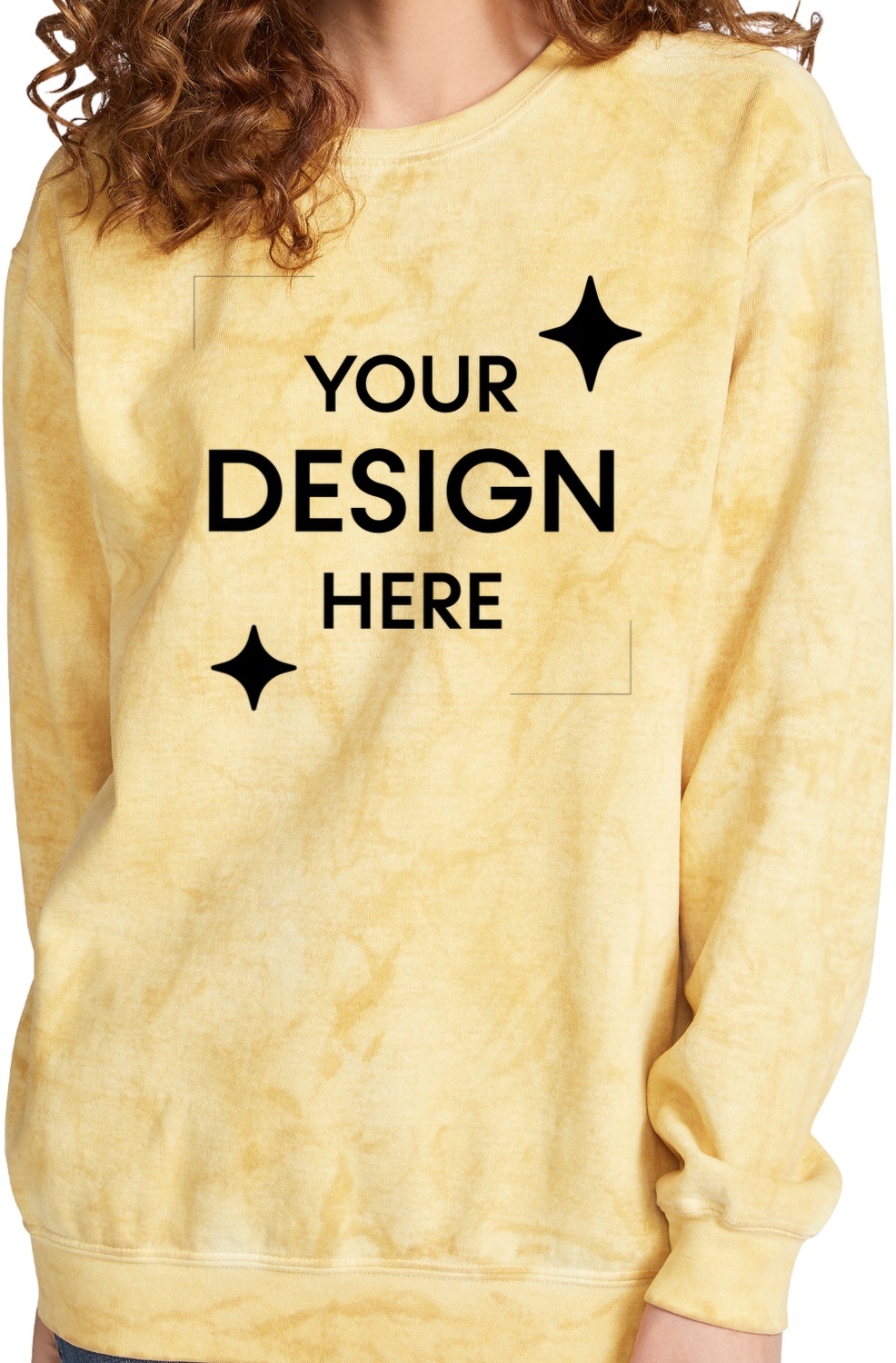 Unisex Color Blast Crewneck