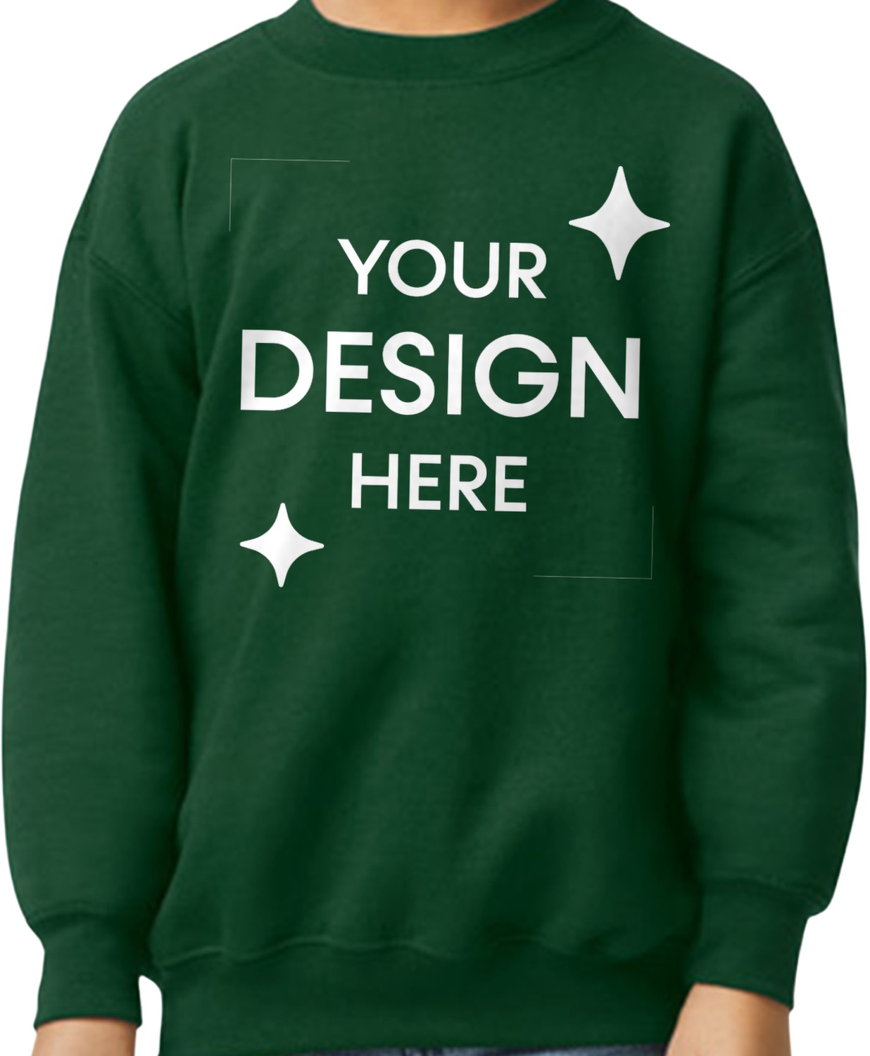 Youth Heavy Blend™ 50/50 Fleece Crew