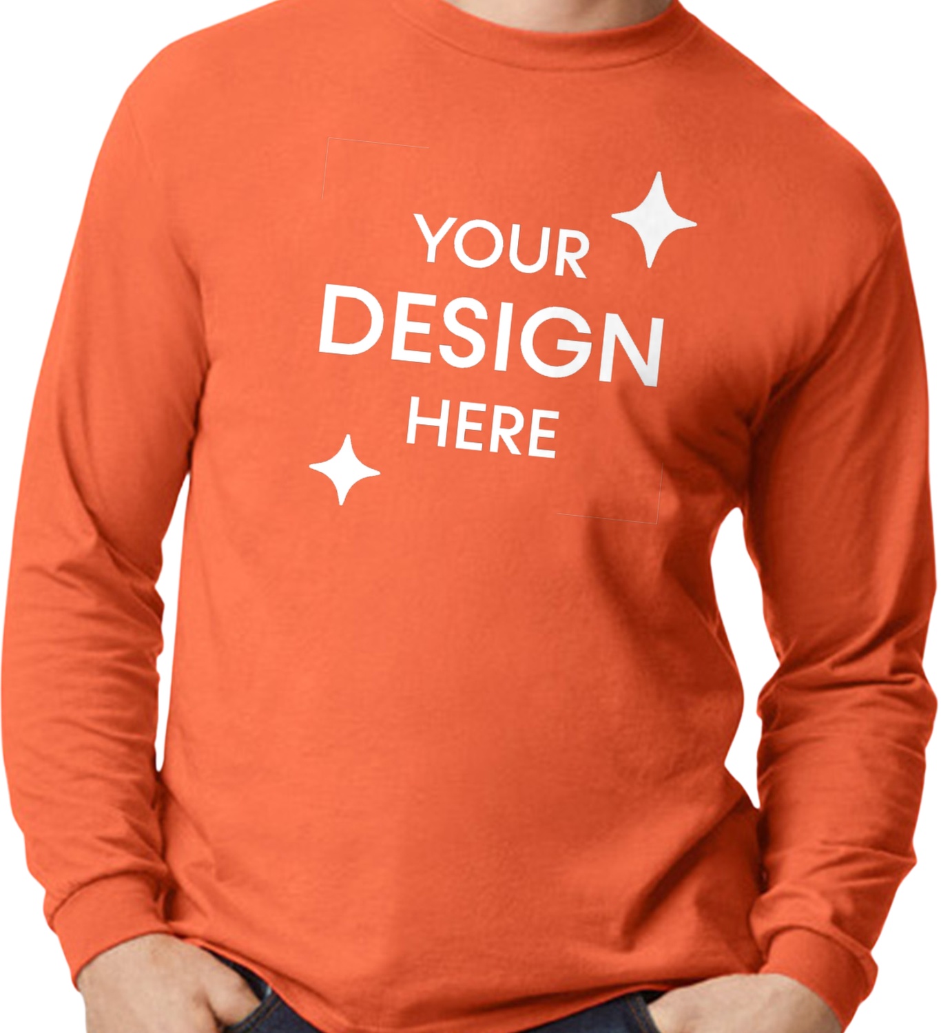 Unisex 50/50 Long-Sleeve T-Shirt