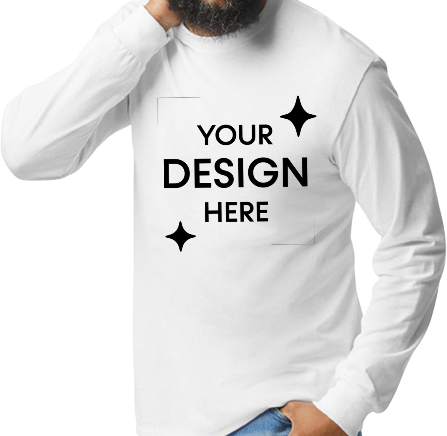 Unisex 50/50 Long-Sleeve T-Shirt