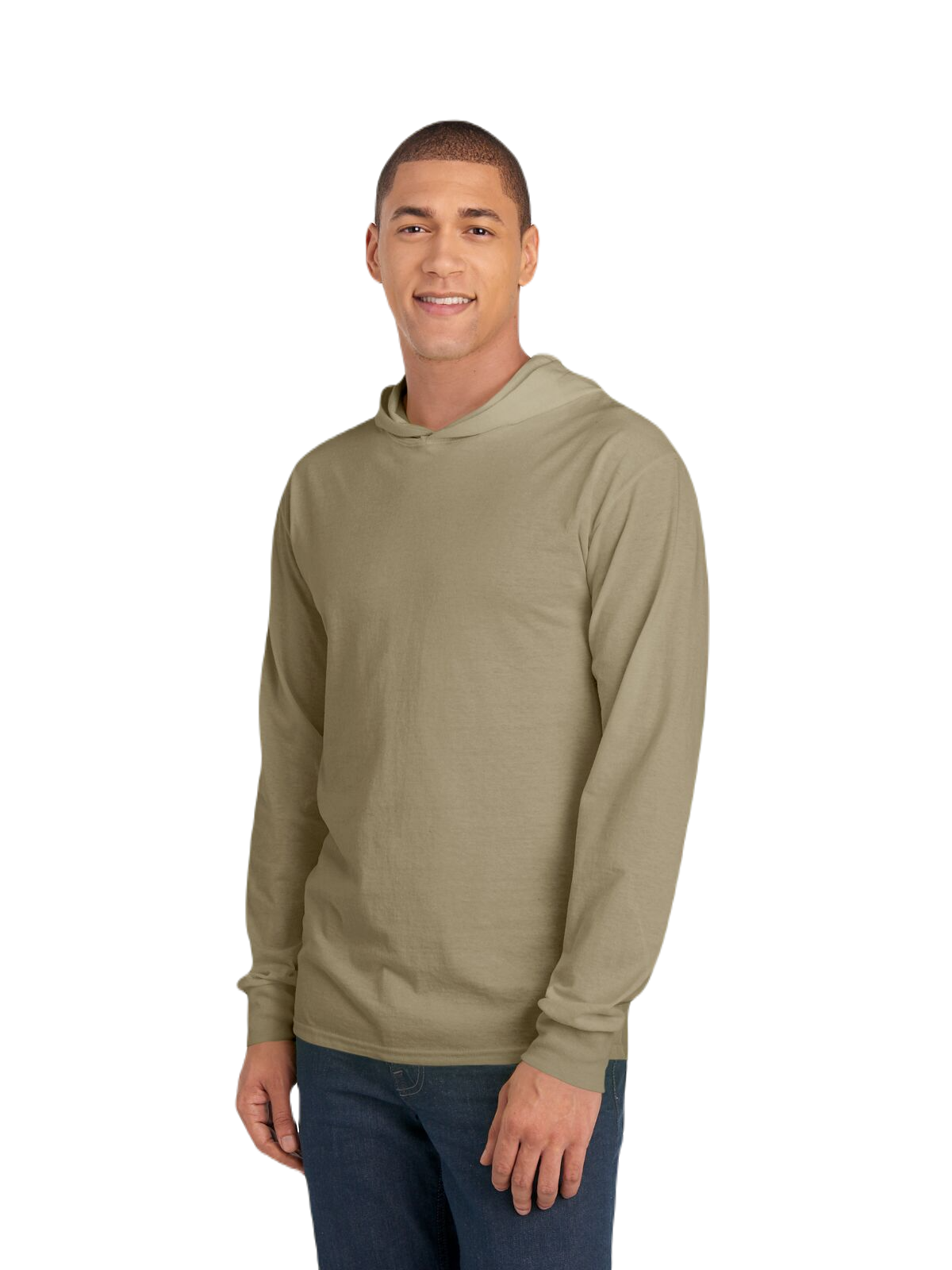 Fruit of the Loom 4LSHFL Khaki