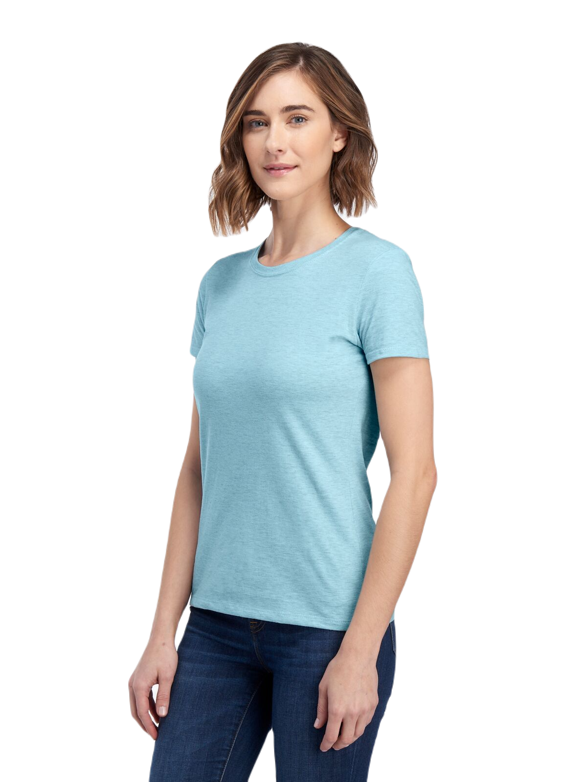 Fruit of the Loom IC47WR Aqua Velvet Heather