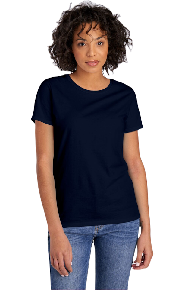 Fruit Of The Loom Women's Iconic T-Shirt | 100% Ring-Spun Cotton | Classic Fit Ladies Tee