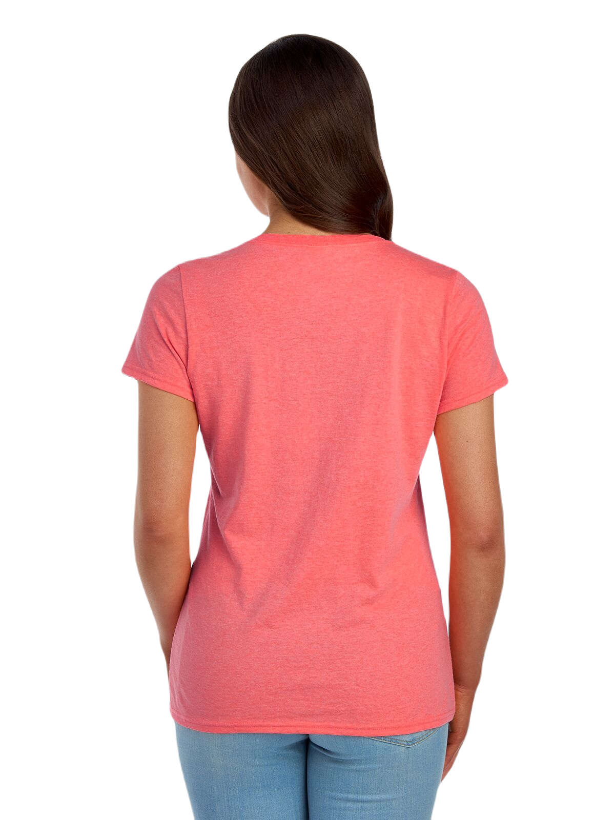 Fruit of the Loom L3930R Retro Heather Coral