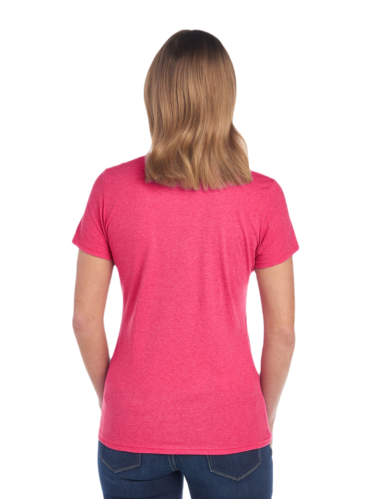 Fruit of the Loom L3930R Retro Heather Pink