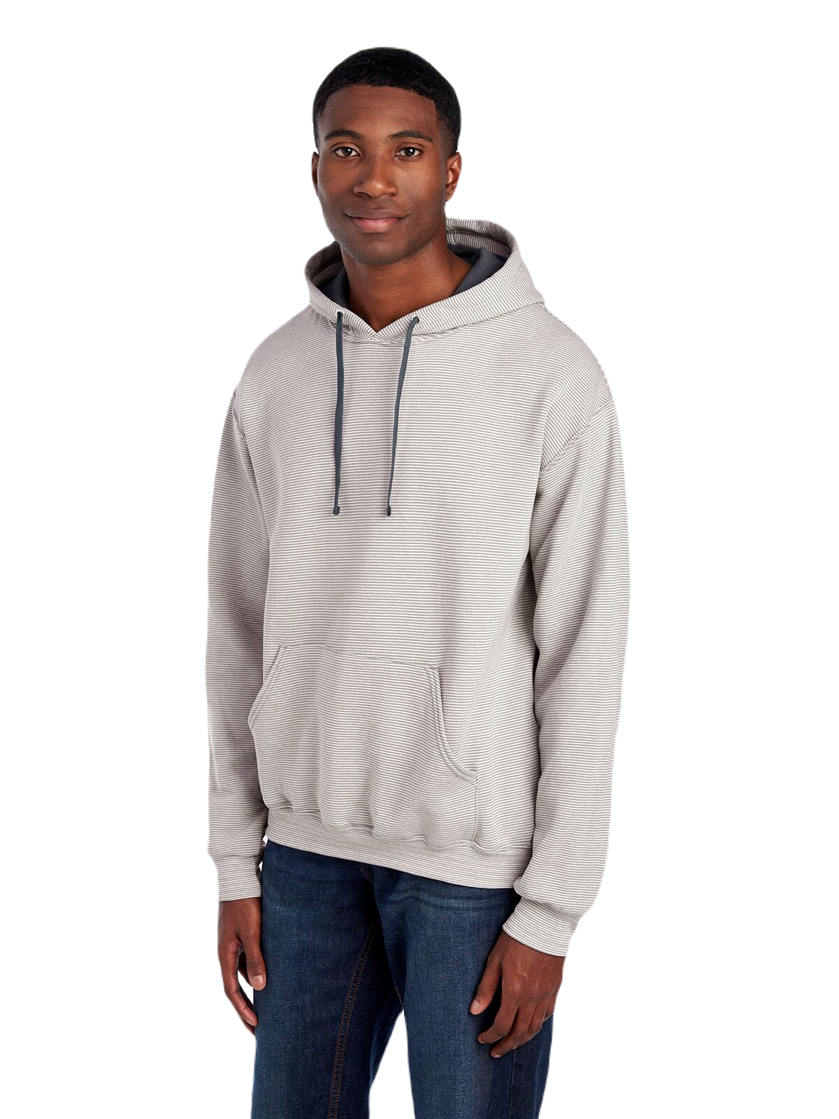 Fruit of the Loom SF77R Gray Stripe