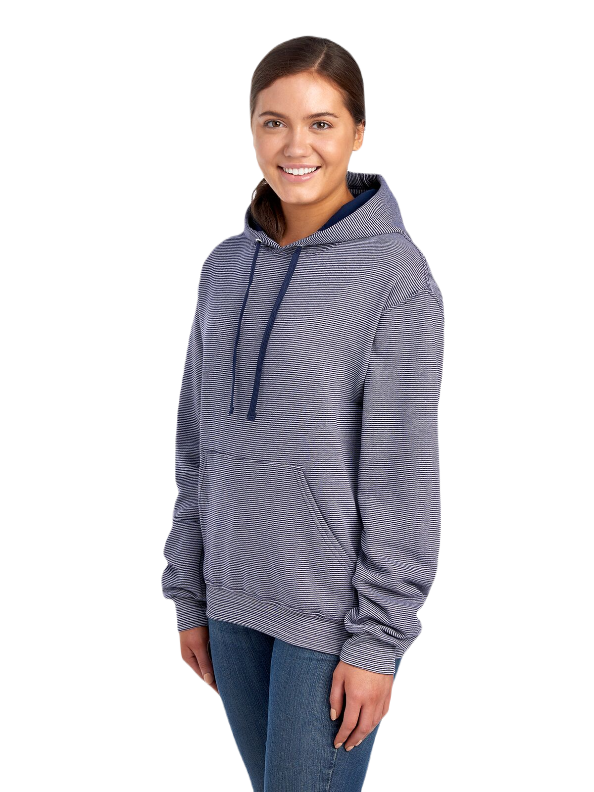 Fruit of the Loom SF77R Navy Stripe