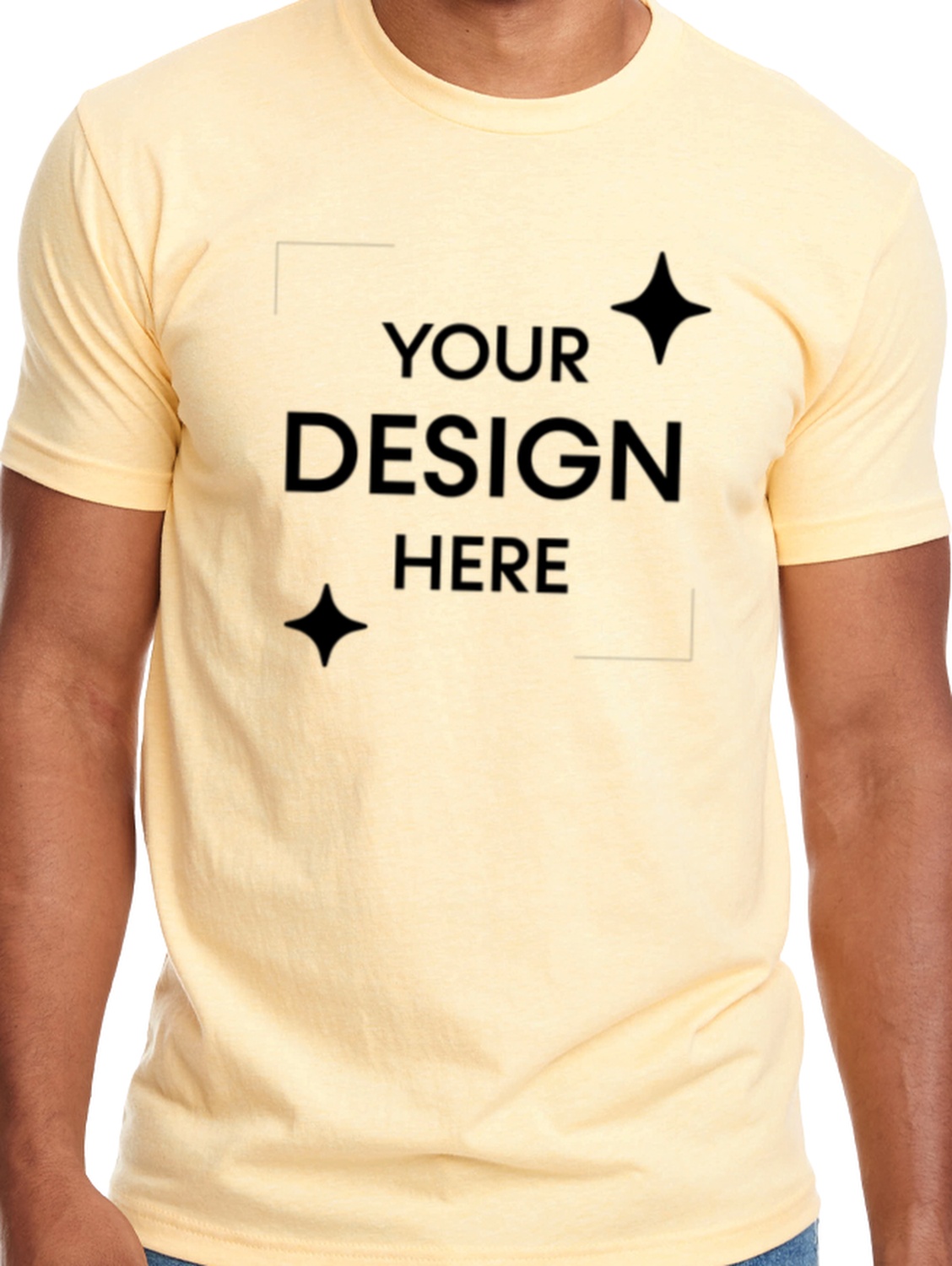 Unisex CVC Crewneck T-Shirt