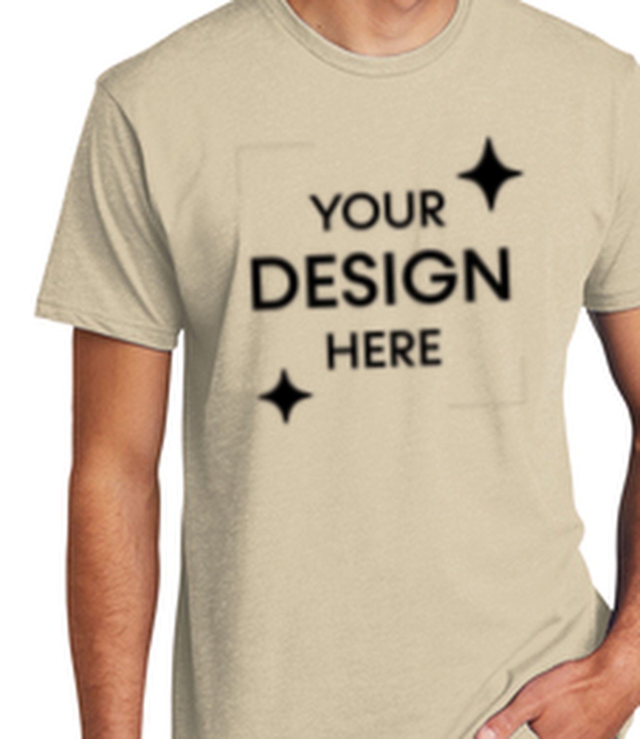 Unisex CVC Crewneck T-Shirt