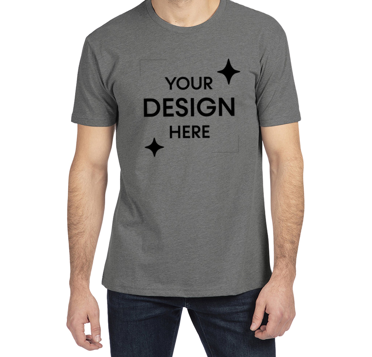 Unisex CVC Crewneck T-Shirt