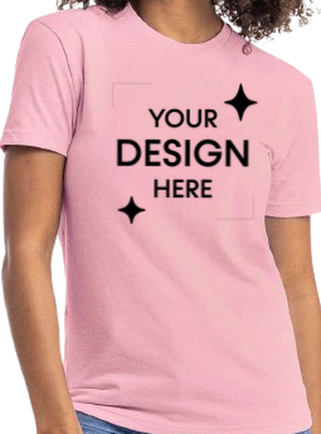 Unisex CVC Crewneck T-Shirt