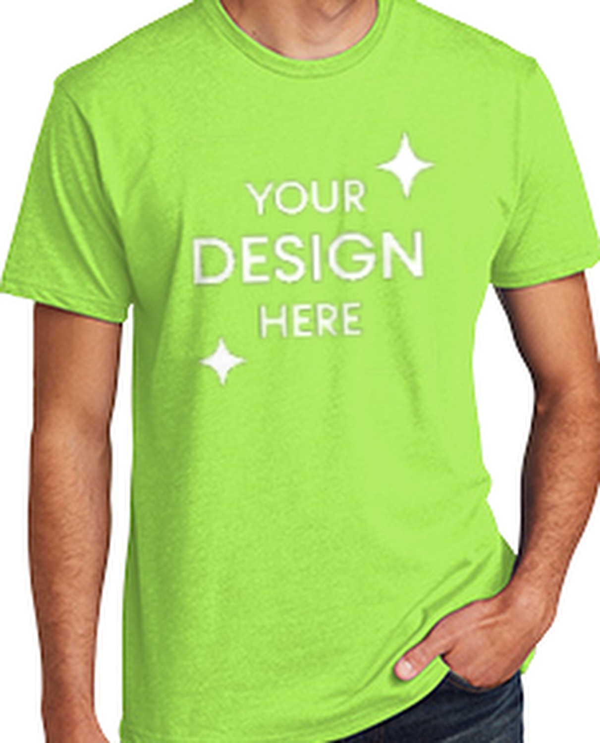 Unisex CVC Crewneck T-Shirt