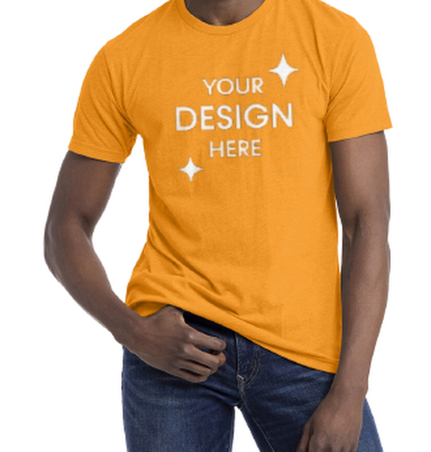 Unisex CVC Crewneck T-Shirt