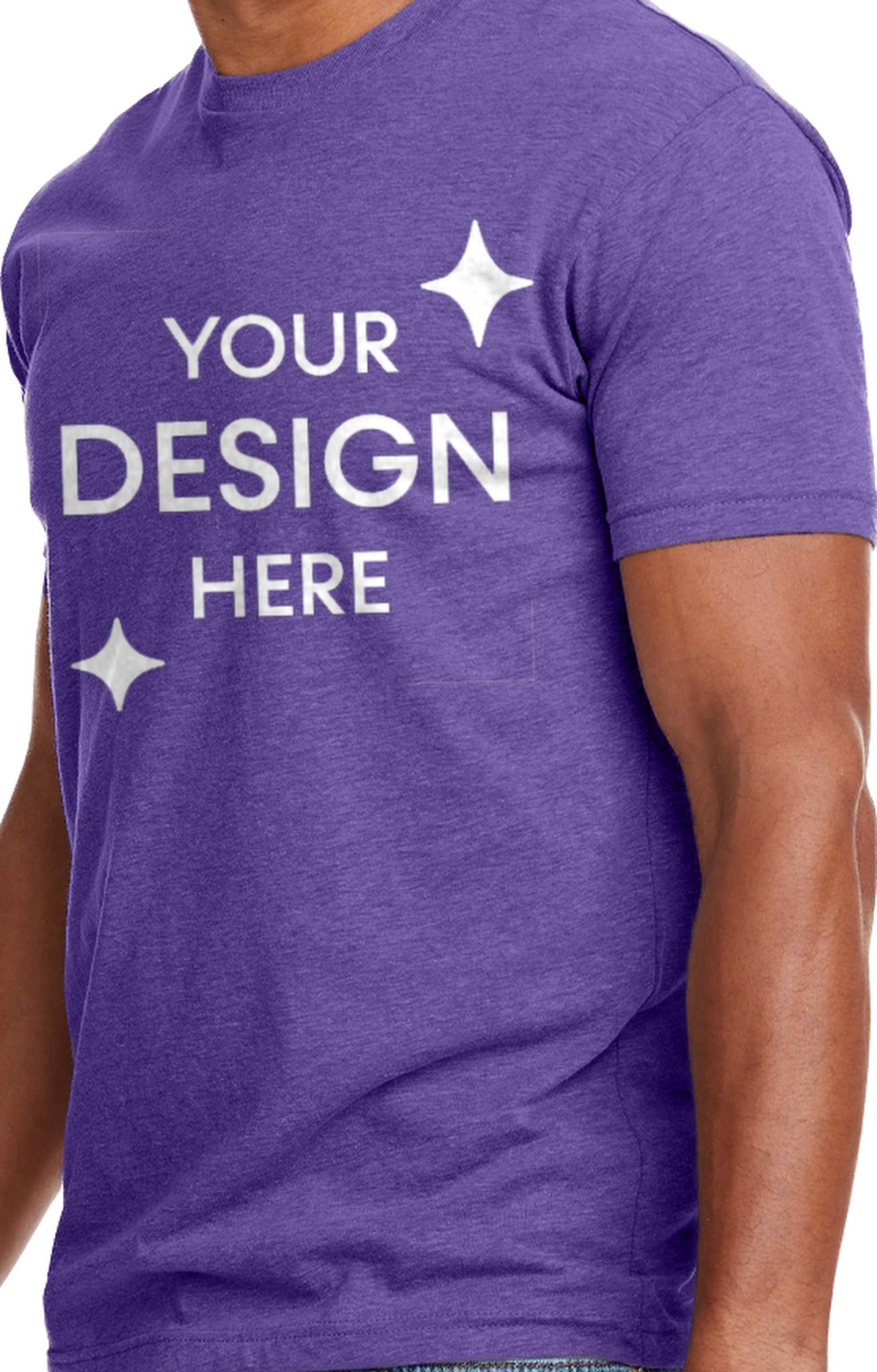 Unisex CVC Crewneck T-Shirt