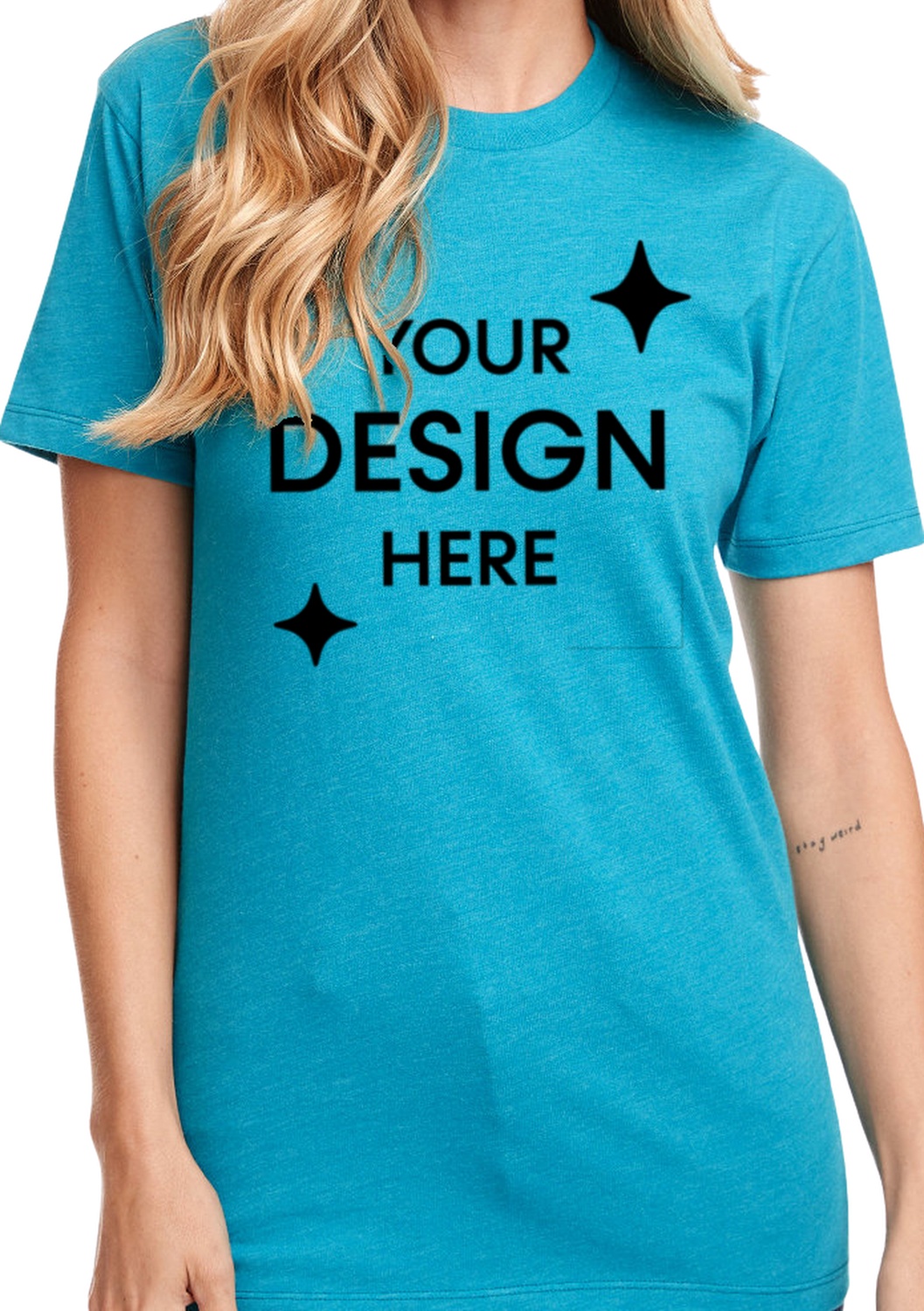 Unisex CVC Crewneck T-Shirt