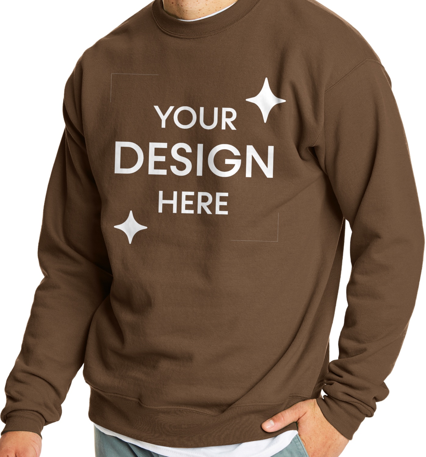 Unisex Ecosmart® 50/50 Crewneck Sweatshirt