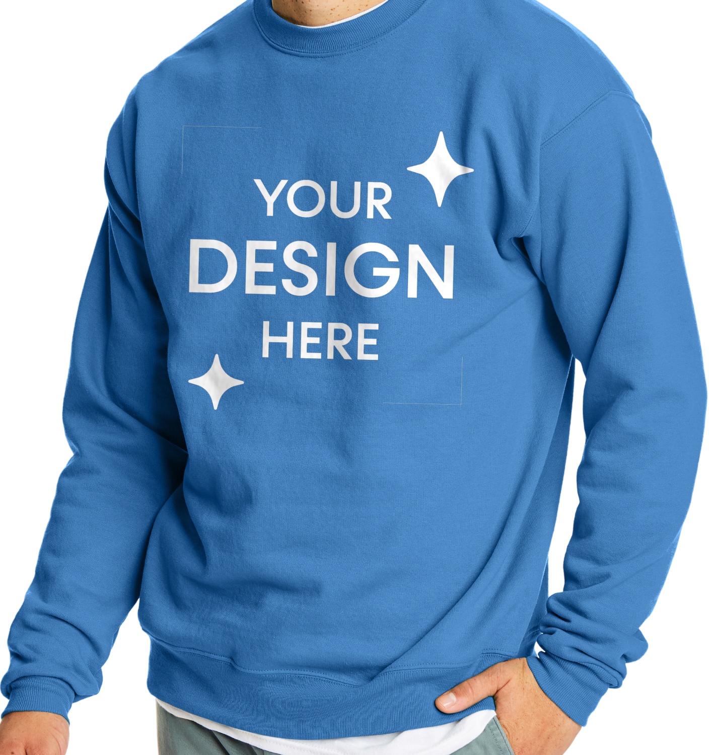 Unisex Ecosmart® 50/50 Crewneck Sweatshirt