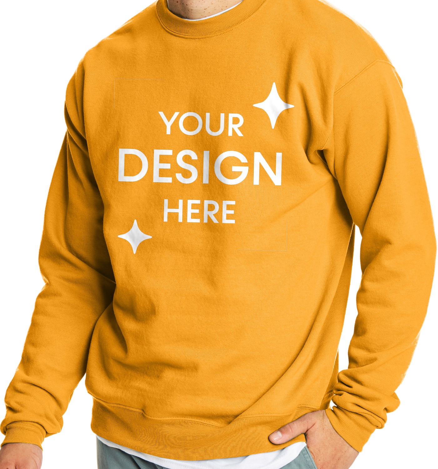 Unisex Ecosmart® 50/50 Crewneck Sweatshirt