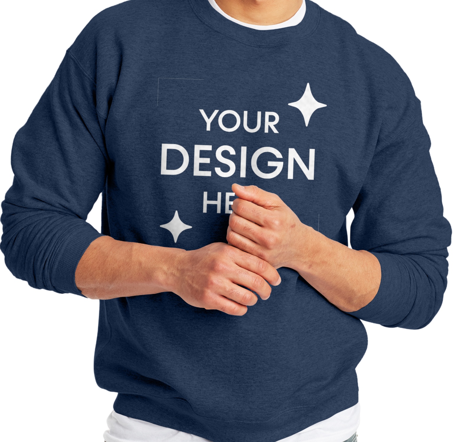 Unisex Ecosmart® 50/50 Crewneck Sweatshirt