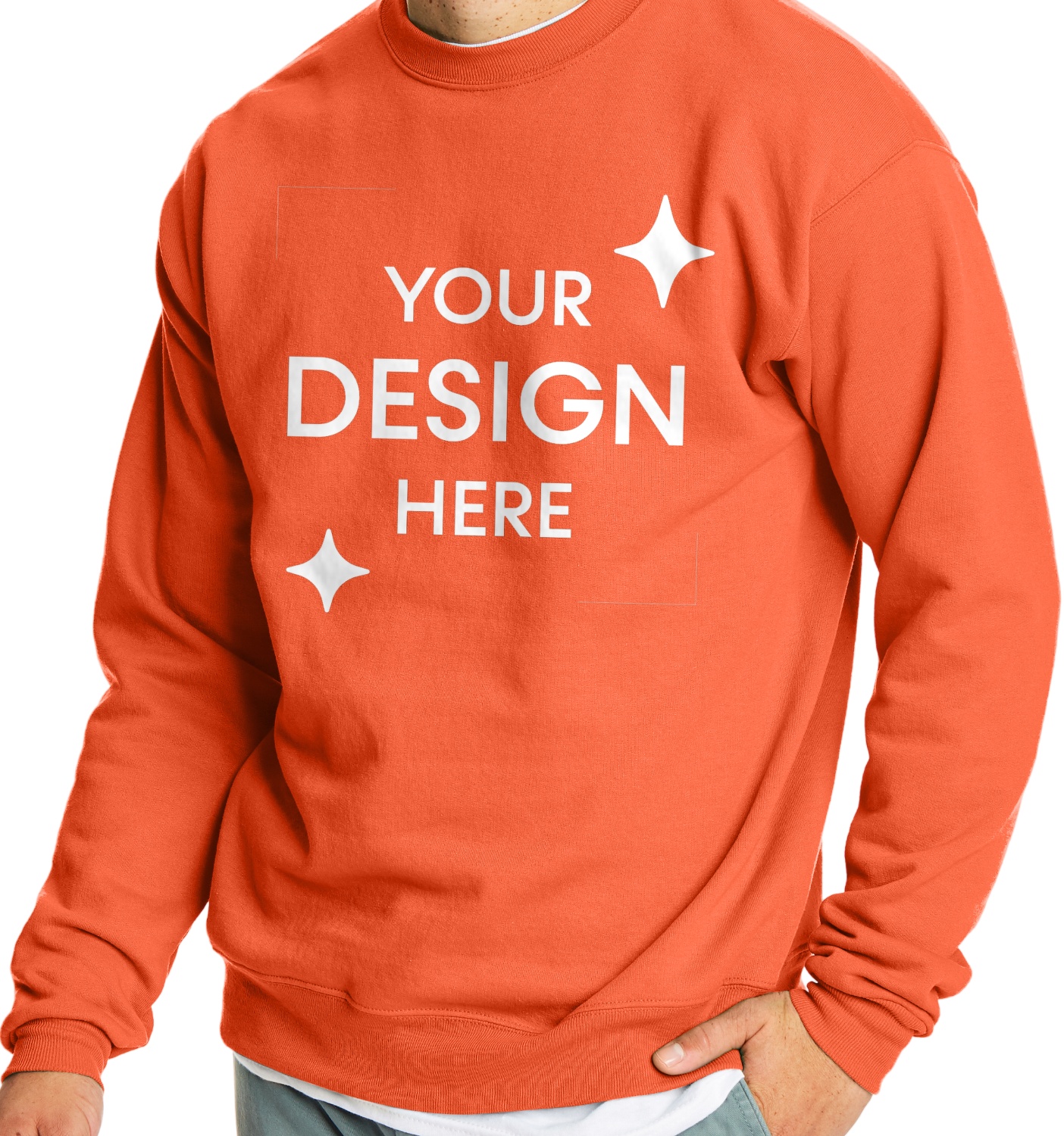 Unisex Ecosmart® 50/50 Crewneck Sweatshirt