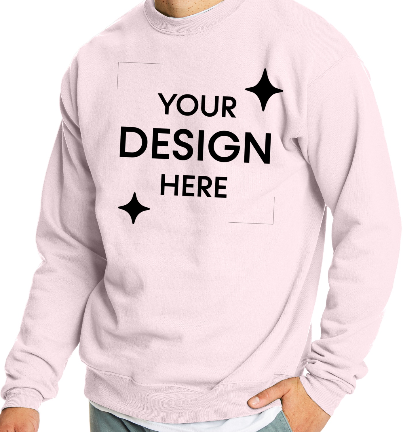 Unisex Ecosmart® 50/50 Crewneck Sweatshirt