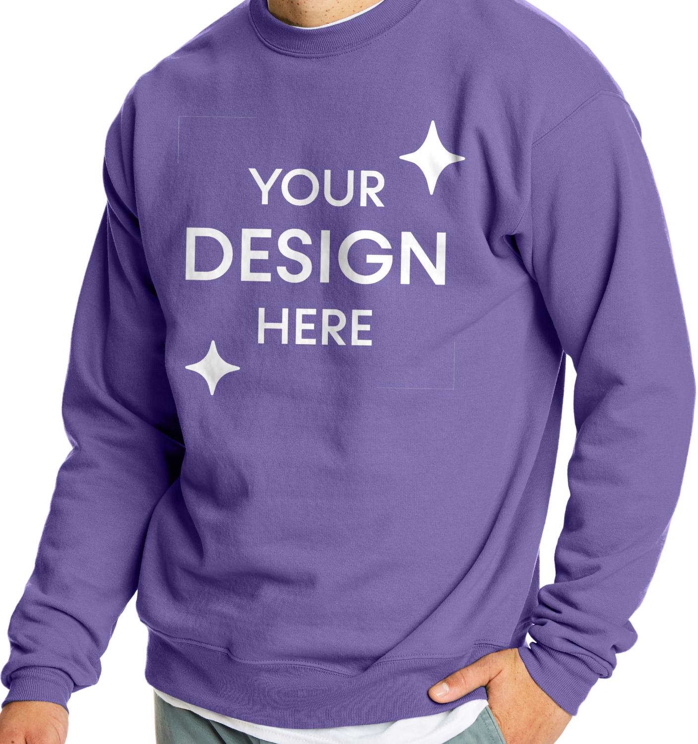 Unisex Ecosmart® 50/50 Crewneck Sweatshirt