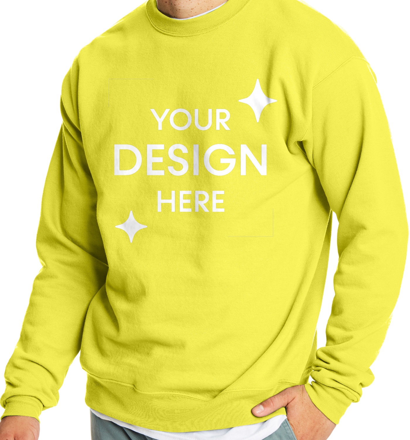 Unisex Ecosmart® 50/50 Crewneck Sweatshirt