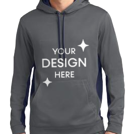 Sport-Wick Fleece Colorblock Hooded Pullover